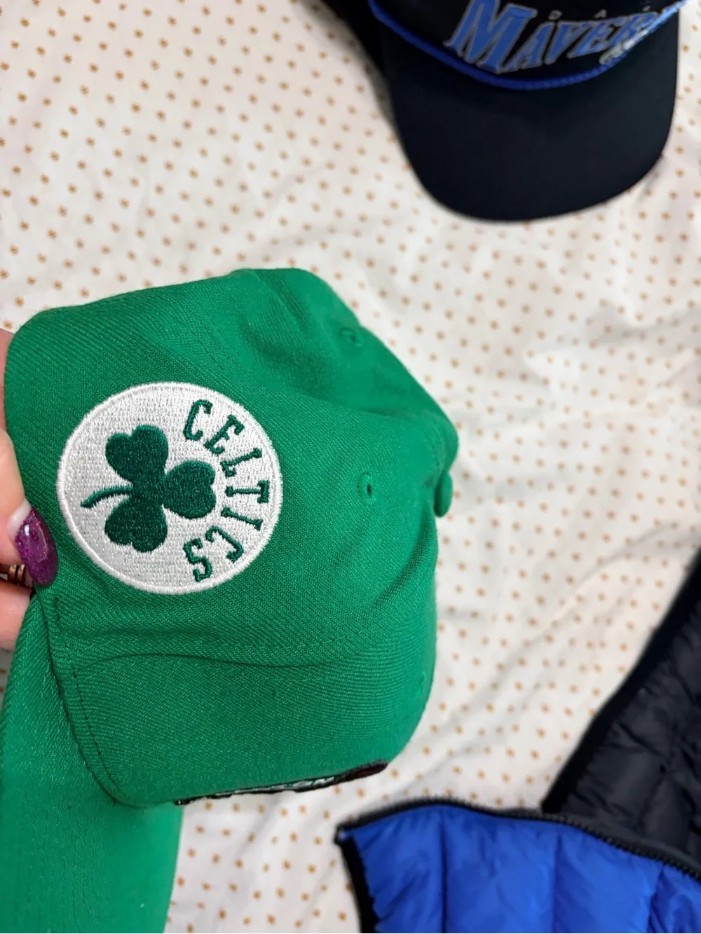 Kids Green Snapback Hat